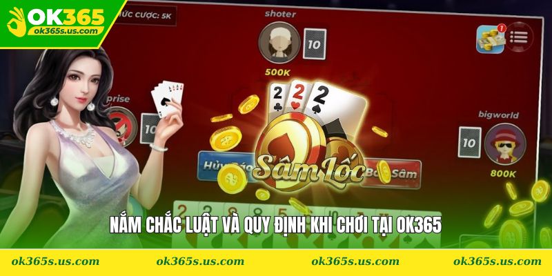 Nắm chắc luật và quy định khi chơi tại OK365